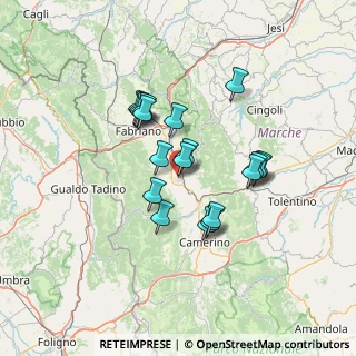 Mappa Via Campanelli Filippo, 62024 Matelica MC, Italia (11.46211)