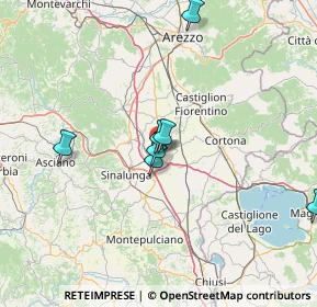 Mappa Piazza Giorgio Ambrosoli, 52045 Foiano della Chiana AR, Italia (24.98364)