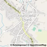 Mapa Foiano della Chiana