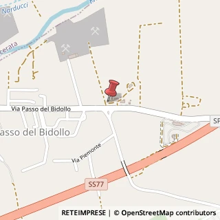 Mappa Via Passo del Bidollo, 8, 62014 Corridonia, Macerata (Marche)