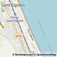 Kort Porto Sant'Elpidio
