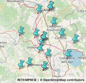 Mappa Via Foro Boario, 52045 Foiano della Chiana AR, Italia (15.84333)