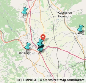 Mappa Via Foro Boario, 52045 Foiano della Chiana AR, Italia (6.51909)