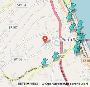Mappa Via Mercantini Luigi, 63821 Porto Sant'Elpidio FM, Italia (1.405)
