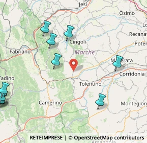 Mappa Via Torrone, 62027 San Severino Marche MC, Italia (31.7295)