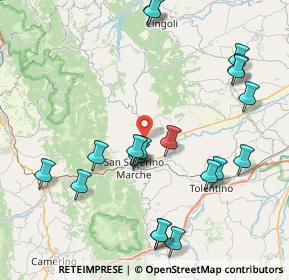 Mappa Via Torrone, 62027 San Severino Marche MC, Italia (9.3105)