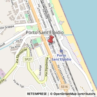 Mappa Via Cesare Battisti, 43, 63821 Porto Sant'Elpidio FM, Italia, 63821 Porto Sant'Elpidio, Fermo (Marche)