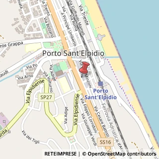 Mappa Via Cesare Battisti, 53, 63821 Porto Sant'Elpidio, Fermo (Marche)