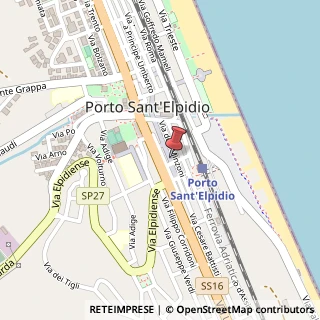 Mappa Via Cesare Battisti, 57, 63821 Porto Sant'Elpidio, Fermo (Marche)