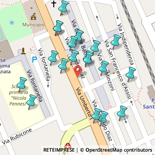 Mappa Via Fabio Filzi, 63821 Porto Sant'Elpidio FM, Italia (0.068)