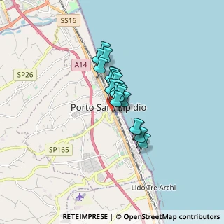 Mappa SS 16, 63821 Porto Sant'Elpidio FM, Italia (0.9615)