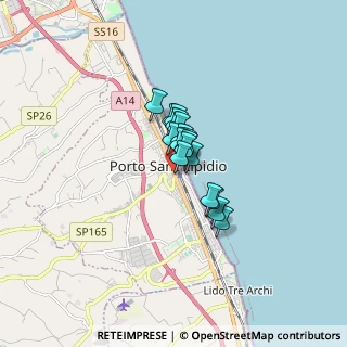 Mappa Via C. Battisti, 63821 Porto Sant'Elpidio FM, Italia (0.80941)