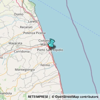 Mappa Via C. Battisti, 63821 Porto Sant'Elpidio FM, Italia (44.784)
