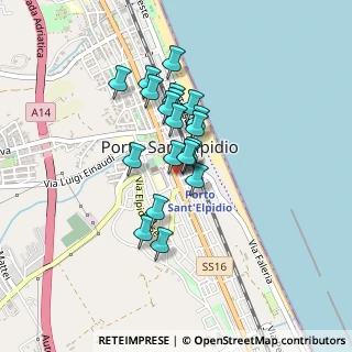 Mappa Via C. Battisti, 63821 Porto Sant'Elpidio FM, Italia (0.32)