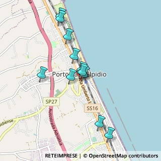 Mappa Via C. Battisti, 63821 Porto Sant'Elpidio FM, Italia (0.82667)
