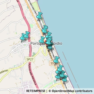 Mappa SS 16, 63821 Porto Sant'Elpidio FM, Italia (0.8415)