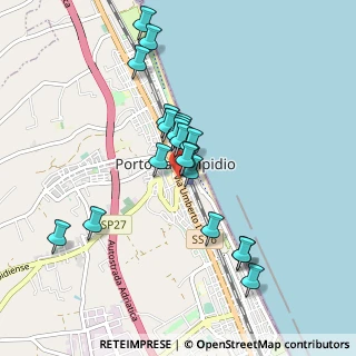 Mappa Via Fabio Filzi, 63821 Porto Sant'Elpidio FM, Italia (0.817)