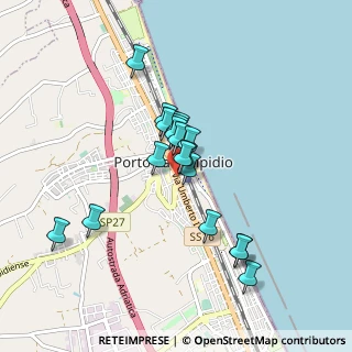 Mappa Via C. Battisti, 63821 Porto Sant'Elpidio FM, Italia (0.72389)