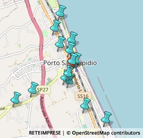 Mappa Via C. Battisti, 63821 Porto Sant'Elpidio FM, Italia (0.86929)