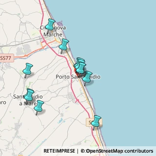 Mappa Via Fabio Filzi, 63821 Porto Sant'Elpidio FM, Italia (3.4)