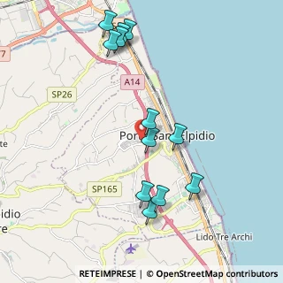 Mappa Via Pietro Nenni, 63821 Porto Sant'Elpidio FM, Italia (2.18833)
