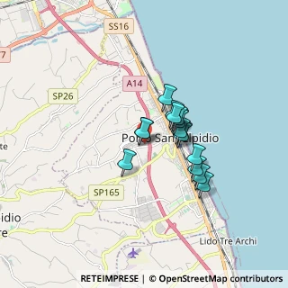 Mappa Via Pietro Nenni, 63821 Porto Sant'Elpidio FM, Italia (1.17063)