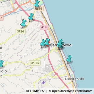 Mappa Via Pietro Nenni, 63821 Porto Sant'Elpidio FM, Italia (2.37364)