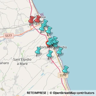 Mappa Via Pietro Nenni, 63821 Porto Sant'Elpidio FM, Italia (2.66308)