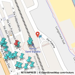 Mappa Piazza della Repubblica, 63821 Porto Sant'Elpidio FM, Italia (0.09091)