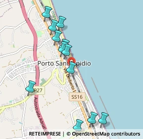 Mappa Piazza della Repubblica, 63821 Porto Sant'Elpidio FM, Italia (1.07833)