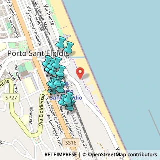 Mappa Viale Mameli, 63821 Porto Sant'Elpidio FM, Italia (0.22)
