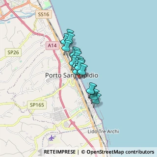 Mappa Viale Mameli, 63821 Porto Sant'Elpidio FM, Italia (0.968)