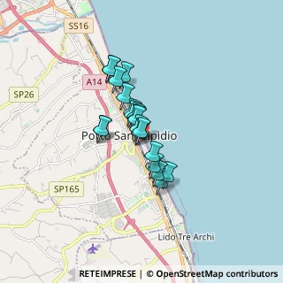 Mappa Viale Mameli, 63821 Porto Sant'Elpidio FM, Italia (1.093)