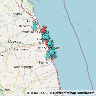 Mappa Sant'Elpidio, 63821 Porto Sant'Elpidio FM, Italia (7.06231)