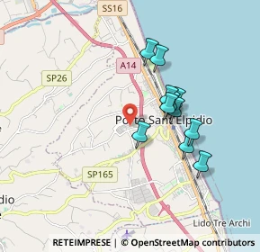 Mappa Via Andrea Costa, 63821 Porto Sant'Elpidio FM, Italia (1.53364)