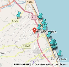 Mappa Via Andrea Costa, 63821 Porto Sant'Elpidio FM, Italia (2.13118)