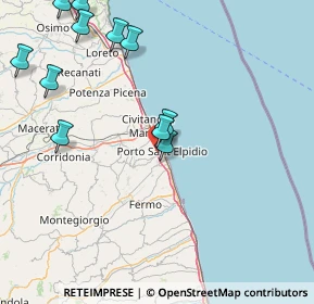 Mappa Via Andrea Costa, 63821 Porto Sant'Elpidio FM, Italia (21.07083)