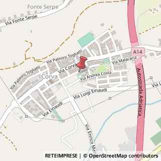 Mappa Via C. Collodi, 1, 63821 Porto Sant'Elpidio, Fermo (Marche)