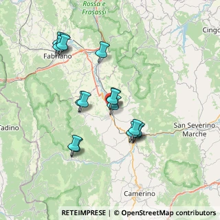 Mappa Via Circonvallazione, 62024 Matelica MC, Italia (7.07313)