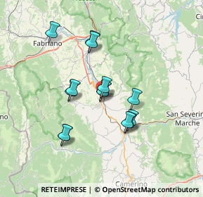 Mappa Via Circonvallazione, 62024 Matelica MC, Italia (5.98286)