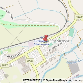 Mappa Borgo Sforzacosta, 68, 62100 Macerata, Macerata (Marche)