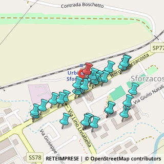 Mappa Piazza Ciccolini 2 Loc. Sforzacosta, 62100 Sforzacosta MC, Italia (0.11333)