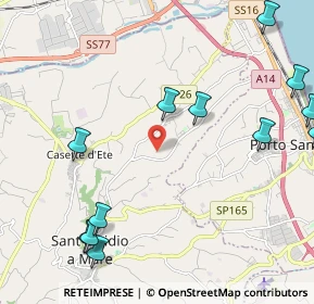 Mappa Strada Castellano Prima Bv., 63811 Sant'Elpidio a mare FM, Italia (2.9025)