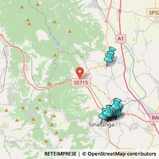 Mappa Locali. Palazzolo, 53048 Lucignano AR, Italia (5.33615)