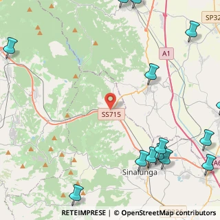 Mappa Via della stazione, 53048 Sinalunga SI, Italia (7.28357)