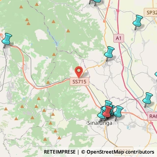 Mappa Via della stazione, 53048 Sinalunga SI, Italia (6.69333)
