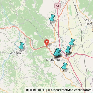 Mappa Via della stazione, 53048 Sinalunga SI, Italia (7.81667)