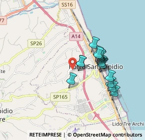 Mappa Via Giacomo Brodolini, 63821 Porto Sant'Elpidio FM, Italia (1.53313)