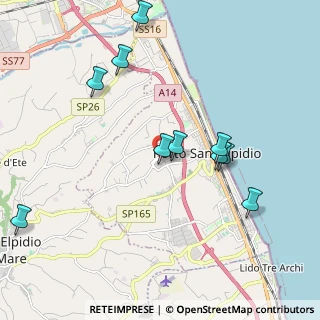 Mappa Via Giacomo Brodolini, 63821 Porto Sant'Elpidio FM, Italia (2.39364)