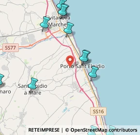 Mappa Via Giacomo Brodolini, 63821 Porto Sant'Elpidio FM, Italia (5.65385)